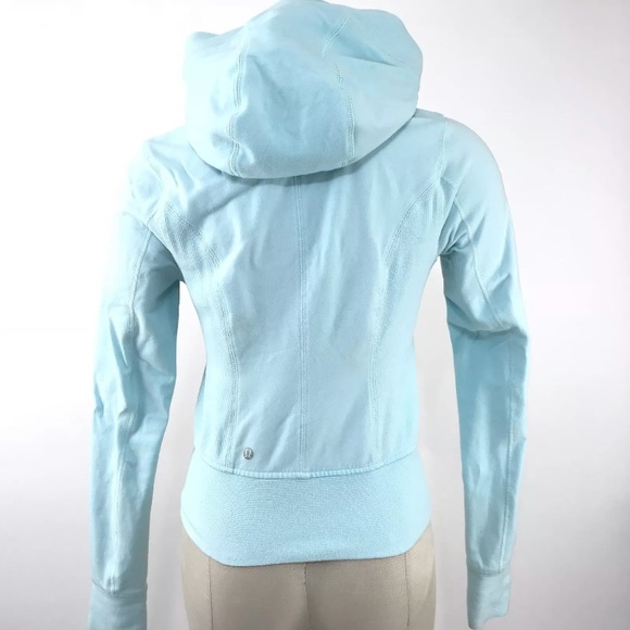 Lululemon Jacket Throw Me Over Hoodie Fresh Teal - Picture 4 of 8